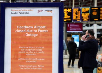 Fechamento de Heathrow põe em xeque plano de contingência – 21/03/2025 – Mundo